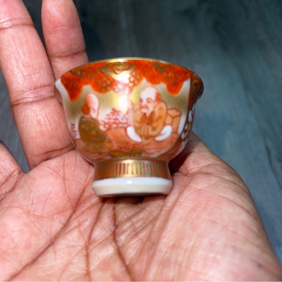 Vintage Japanese Mini Tea Cup And Saucer - Picture 5 of 8